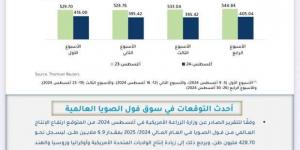 «معلومات الوزراء» يوضح أسباب ارتفاع سعر فول الصويا عالميا في أغسطس 2024 - ترند نيوز