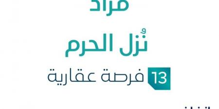 13 فرصة عقارية .. مزاد عقاري جديد من شركة السعدون العقارية تحت إشراف مزادات إنفاذ - ترند نيوز