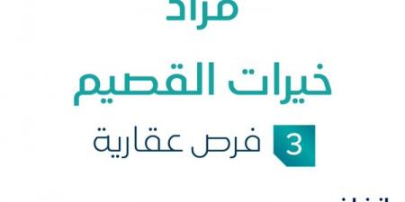 3 فرص عقارية .. مزاد عقاري جديد من شركة حلول مقننة للخدمات العقارية تحت إشراف مزادات إنفاذ - ترند نيوز