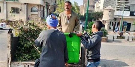 حملات مكثفة للنظافة وصيانة أعمدة الإنارة بـ 5 مراكز بالمنيا - ترند نيوز