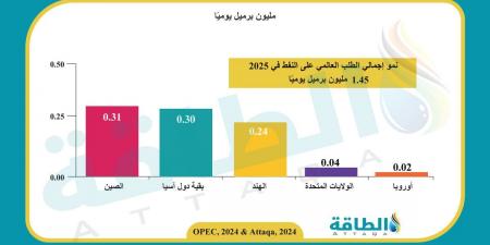 توقعات الطلب على النفط في 2025.. أوبك تخالف الاتجاه (تقرير) - ترند نيوز