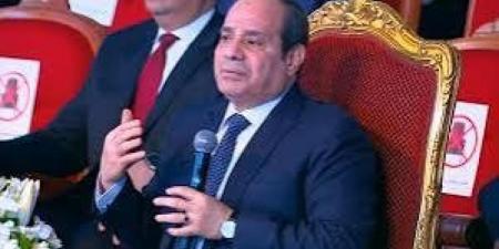 الرئيس السيسى: وقفة المصريين حمت البلد.. والشعب المصرى حصن مصر - ترند نيوز