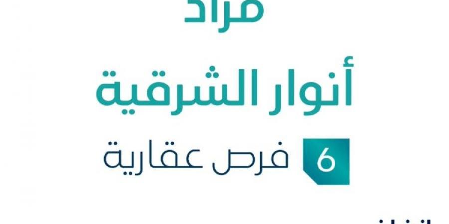 6 فرص عقارية .. مزاد عقاري جديد من مؤسسة سلمان مبارك البيطار تحت إشراف مزادات إنفاذ - ترند نيوز