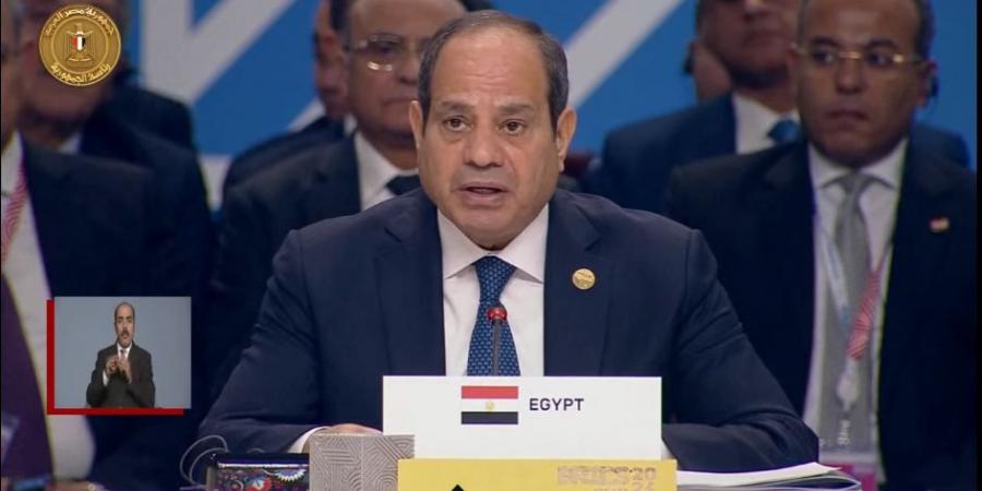 السيسي: مصر تؤمن بنظام دولي متعدد الأطراف قي قلب الأمم المتحدة - ترند نيوز