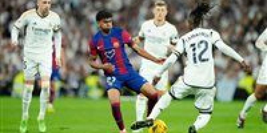 كلاسيكو الأرض.. موعد مباراة ريال مدريد وبرشلونة في الدوري الإسباني والقناة الناقلة والتشكيل المتوقع - ترند نيوز