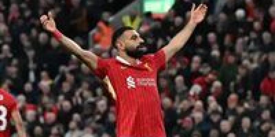 الفرعون المصري محمد صلاح يعادل رقم جيرارد المميز