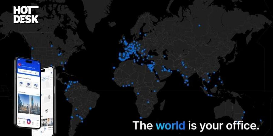 "HOTDESK" تتوسع عالميًا لتشمل أكثر من 2000 مساحة عمل مشتركة - ترند نيوز