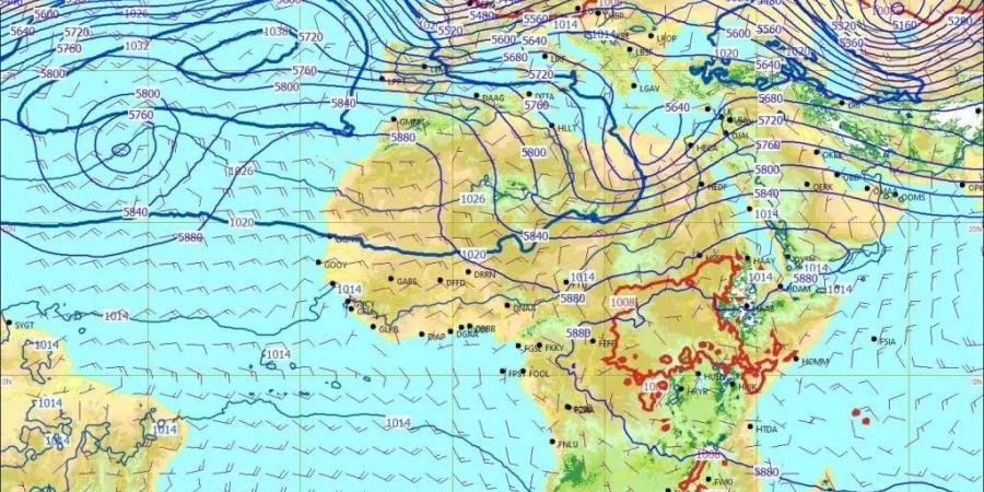 الأرصاد الجوية تحذر مما سيحدث اليوم بهذه المناطق