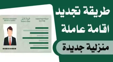 كيف أجدد إقامة العمالة المنزلية أونلاين؟